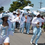 Jazz funeral in New Orleans